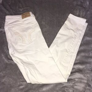White Hollister Jeans